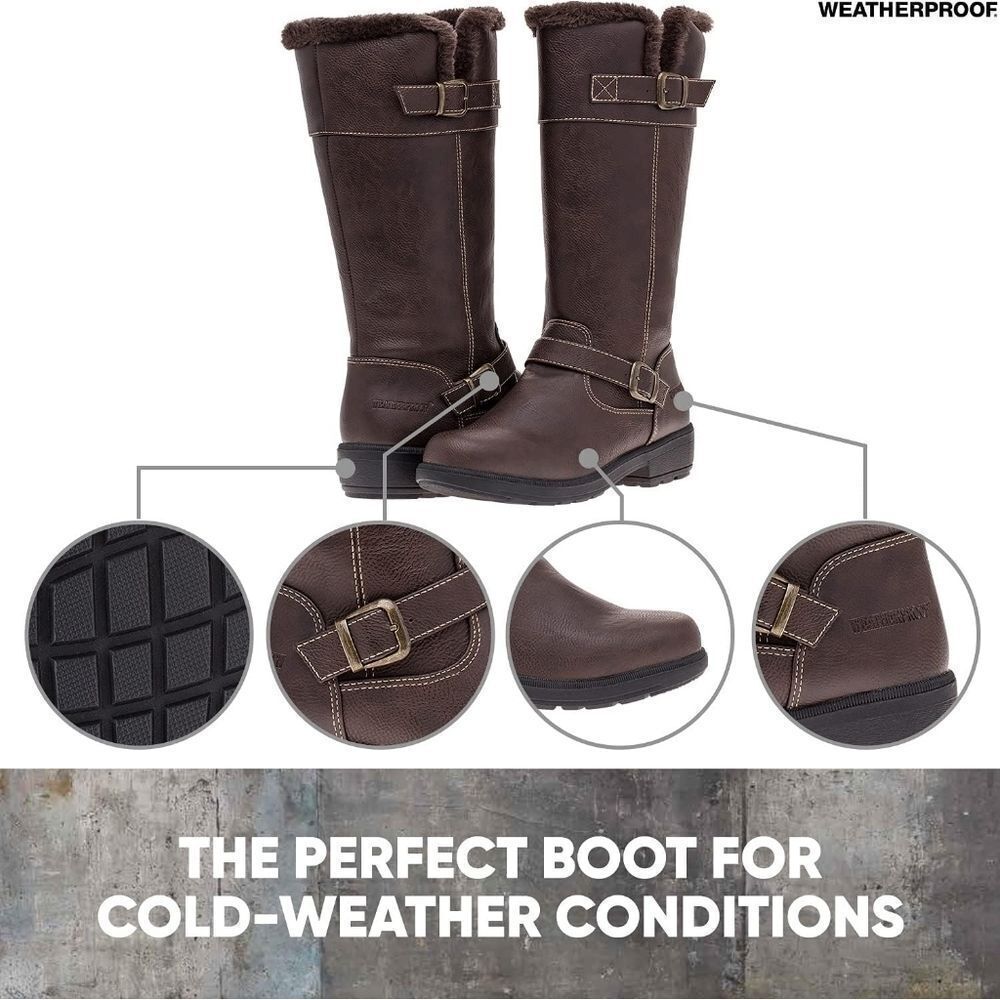 (R-4289) Weatherproof Women's Bella Boot Sz 7